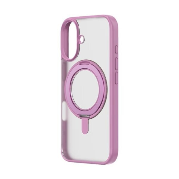 ZGA Pulse Rotary Bracket Protective Case for Apple iPhone16 Pro360 ° Stepless Adjustment