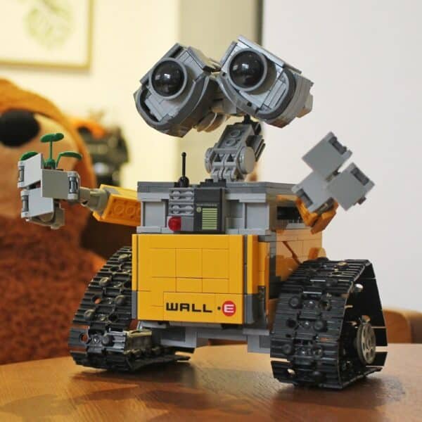 عبر الحدود 8886 روبوت WALL-E 8886 WALL-E 83003 جسيمات صغيرة للأولاد لعبة مكعبات البناء المجمعة هدية T1303