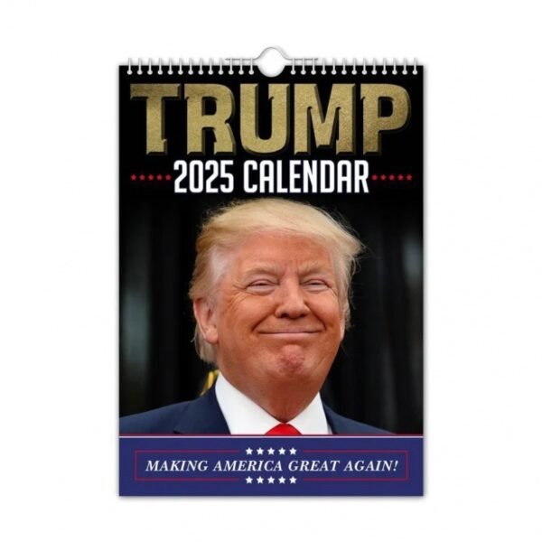 Trumpinator Wandkalender Grenzüberschreitende neue Produkte 2025 Interessanter Trump Wandkalender Kalender