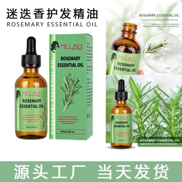 cross border rosemary essential oil scalp care serum gentle hair care serum argan oil hair care essential oil wholesale