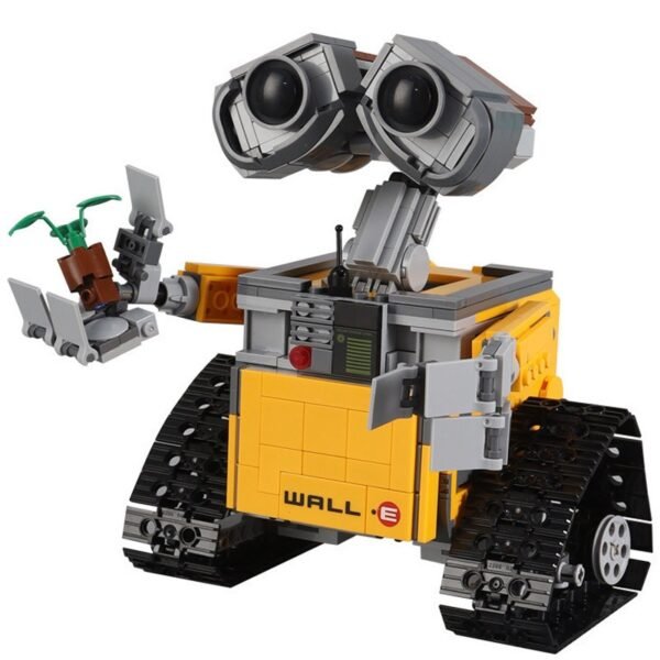 عبر الحدود 8886 روبوت WALL-E 8886 WALL-E 83003 جسيمات صغيرة للأولاد لعبة مكعبات البناء المجمعة هدية T1303