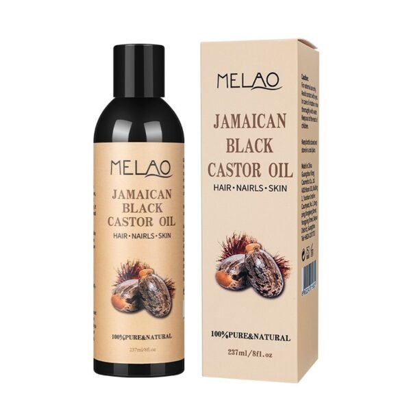 cross border jamaica black castor oil cold pressing moisturizing massage essential oil black castor oil wholesale