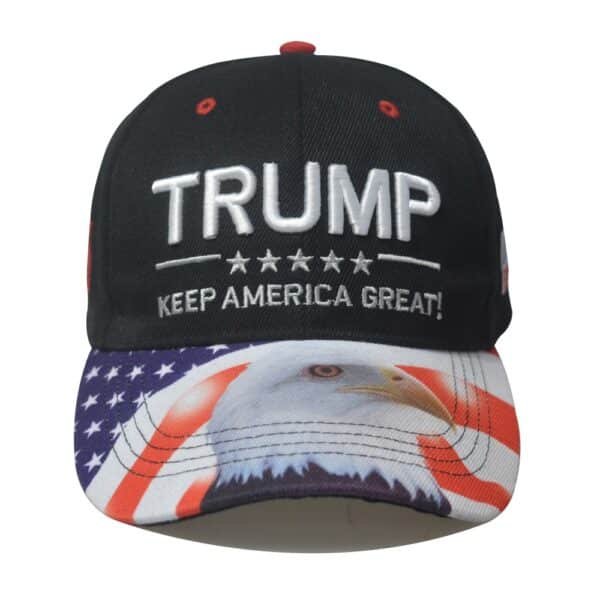 Buitenlandse handel hot-selling Trump baseball cap van dezelfde stijl, Amerikaanse verkiezing plek USA Eagle Trump hoed