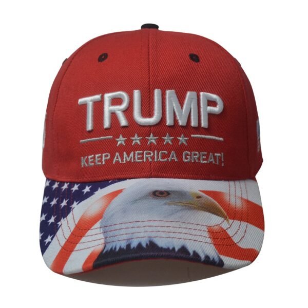 Buitenlandse handel hot-selling Trump baseball cap van dezelfde stijl, Amerikaanse verkiezing plek USA Eagle Trump hoed