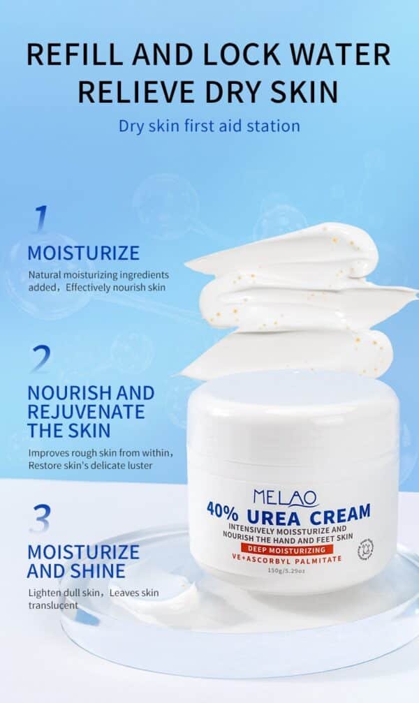 cross border 40% urea cream wholesale exfoliating moisturizing moisturizing skin cream hydrating vitamin e body lotion spot urea cream