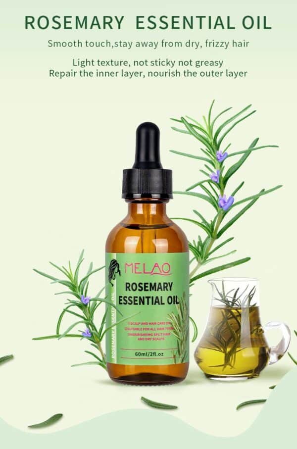 cross border rosemary essential oil scalp care serum gentle hair care serum argan oil hair care essential oil wholesale