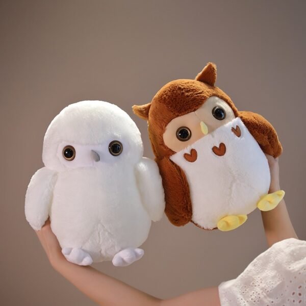 cross border owl plush toy film and television surrounding hedwig messenger cute couple owl doll