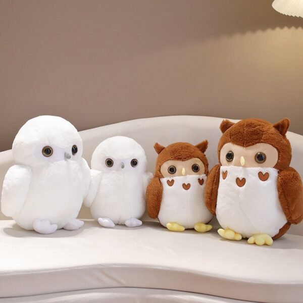 cross border owl plush toy film and television surrounding hedwig messenger cute couple owl doll