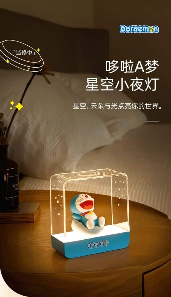 doraemon source manufacturer desk lamp led night light ornament bedroom, starry sky/sweetheart, magnetic night light