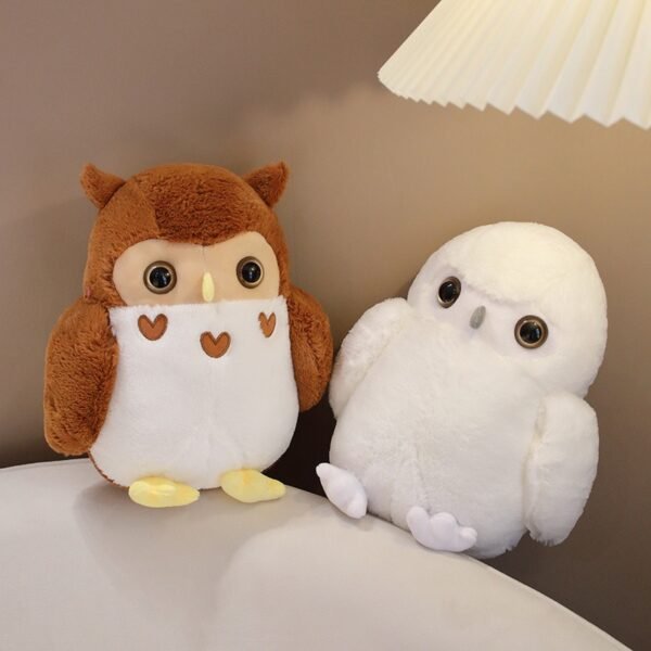 cross border owl plush toy film and television surrounding hedwig messenger cute couple owl doll