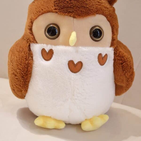 cross border owl plush toy film and television surrounding hedwig messenger cute couple owl doll