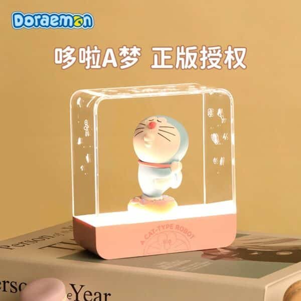 doraemon source manufacturer desk lamp led night light ornament bedroom, starry sky/sweetheart, magnetic night light