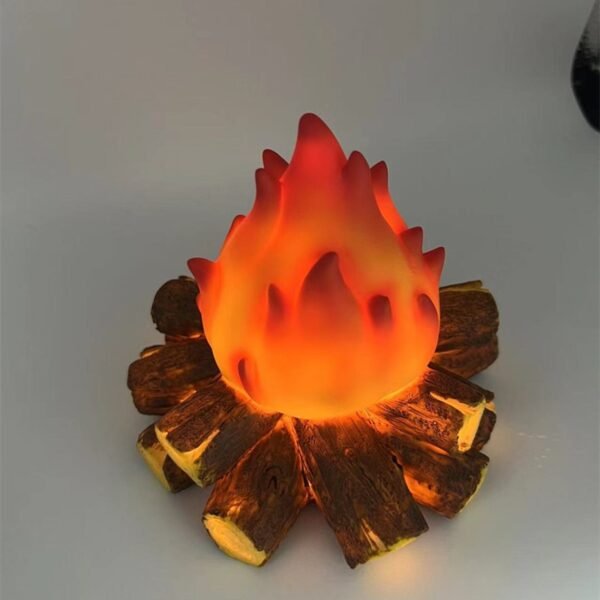 led simulation charcoal flame light room led flame light ornament holiday warmth led charcoal fire ornament fire