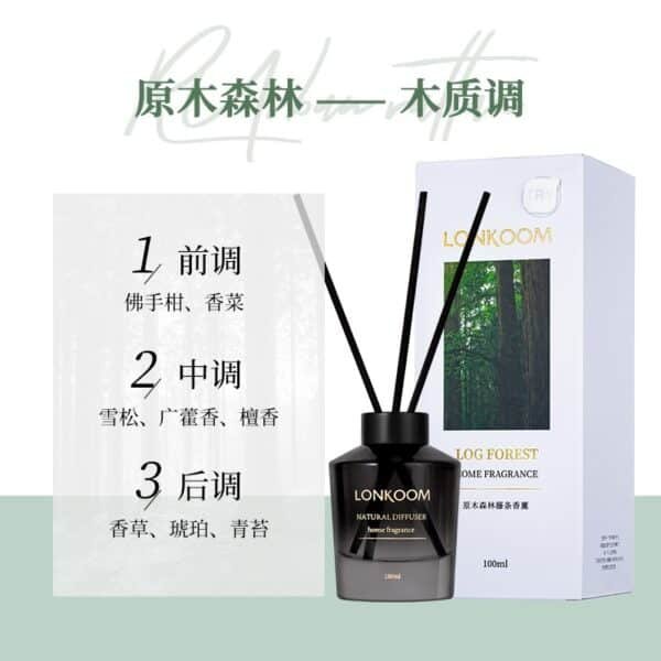 langjin fireless rattan aromatherapy household indoor deodorant long lasting bedroom light fragrance essential oil perfume manufacturer