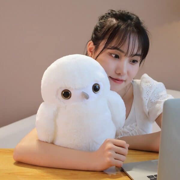 cross border owl plush toy film and television surrounding hedwig messenger cute couple owl doll